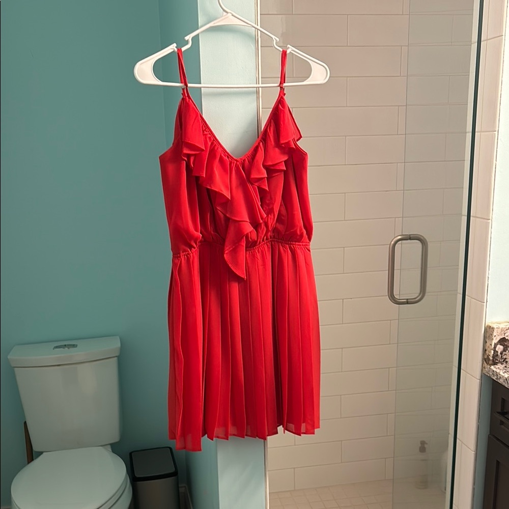 BCBGeneration Vibrant Red Dress
